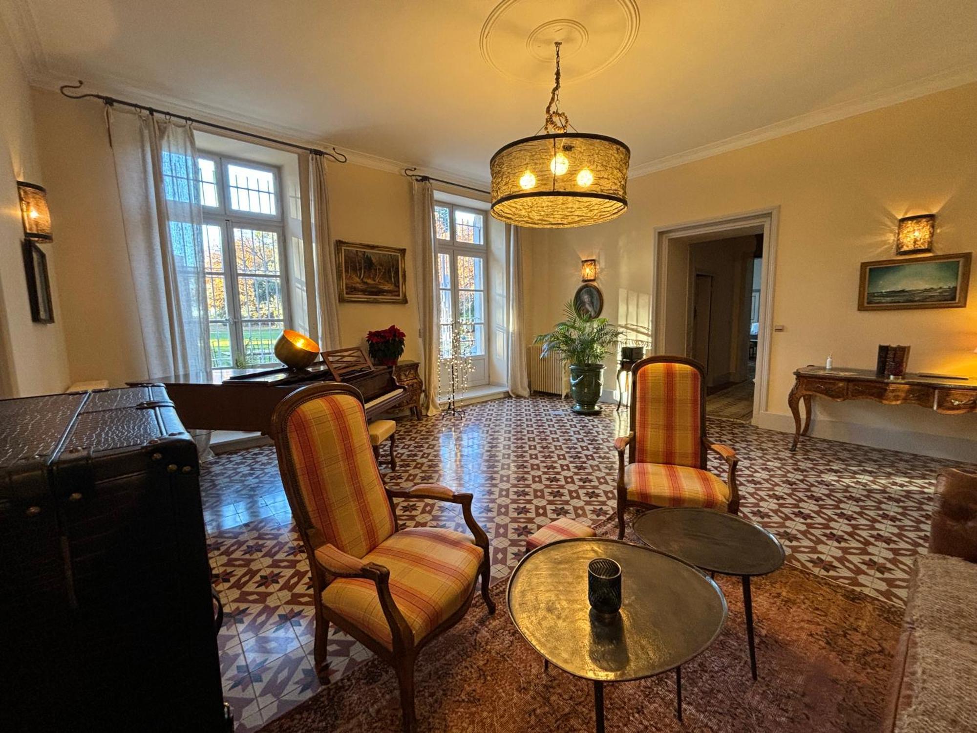 Chateau De Roquelune Pezenas Bagian luar foto