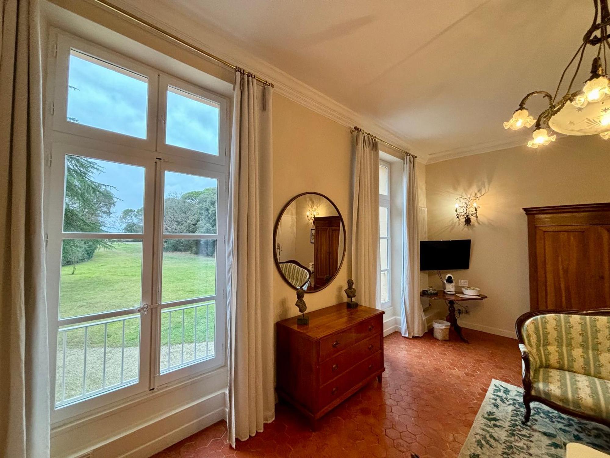 Chateau De Roquelune Pezenas Bagian luar foto